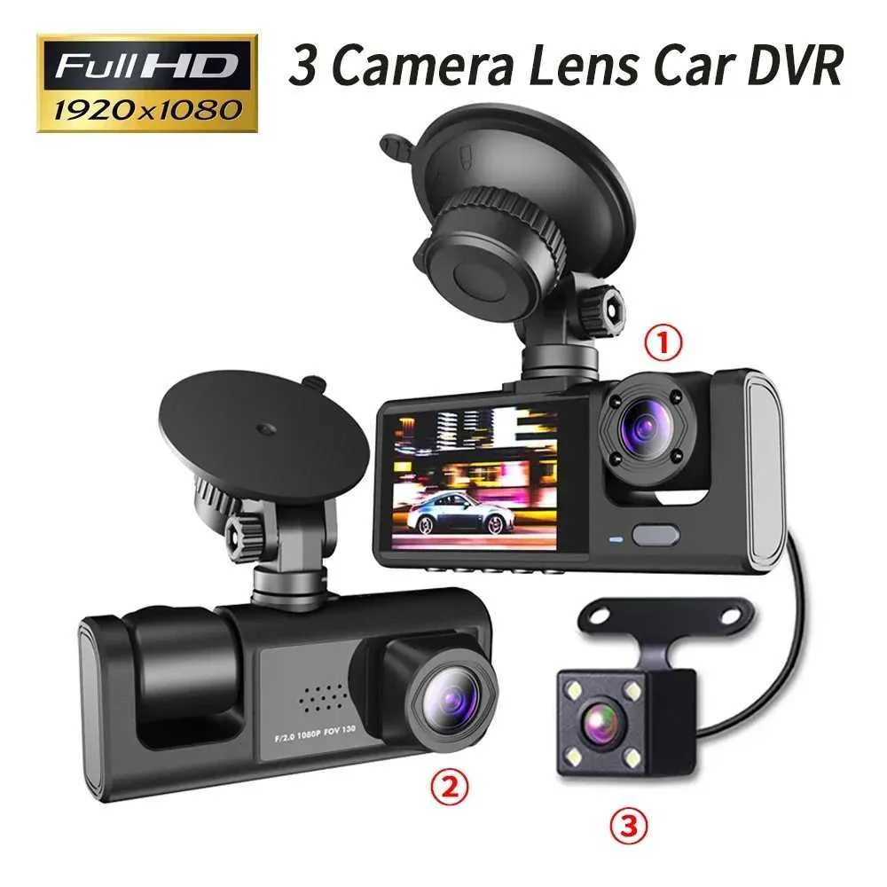 Car Dash Cam + Reverse Cam